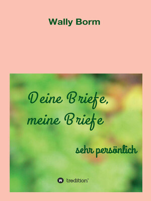 cover image of Deine Briefe, meine Briefe